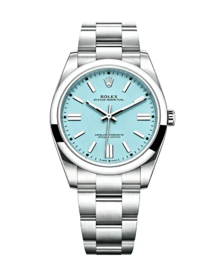 Oyster Perpetual 124300 Tiffany Blue Dial 41mm Super Clone