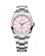 Oyster Perpetual 124300 Pink Dial 36mm Super Clone