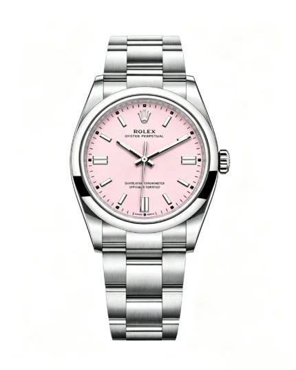 Oyster Perpetual 124300 Pink Dial 36mm Super Clone