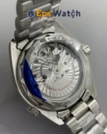 Planet Ocean 600m GMT 43.5mm Black/White Bezel Black Dial Super Clone