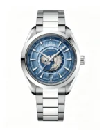 Seamaster Aqua Terra 150m World Time Watch 43mm Blue Dial Super Clone