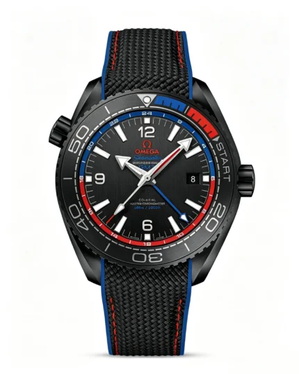 Planet Ocean GMT Deep Black True Ceramic 45.5mm Best Version Super Clone