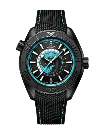 Planet Ocean Best Edition World Time with Blue Nylon Strap Super Clone
