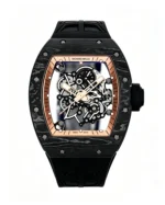 Richard Mille RM055 Gold-rimmed Skeleton Dial 43mm Super Clone