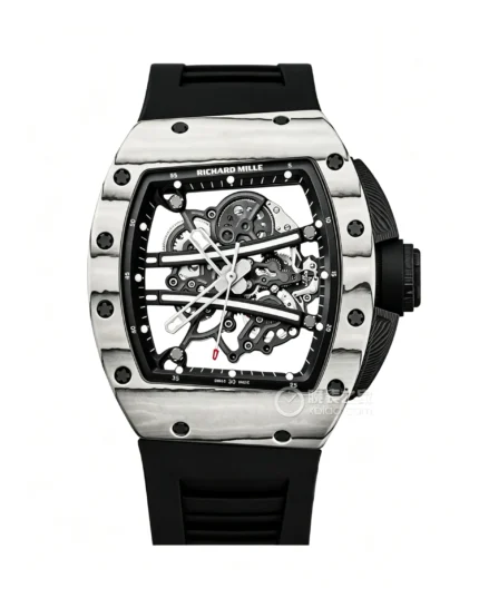RM61-01 Yohan Blake Rehaut White Bezel Black Rubber Strap NTPT Super Clone