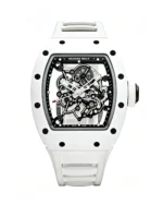 RM055 White Ceramic Skeleton Dial 43mm RMUL2 Super Clone