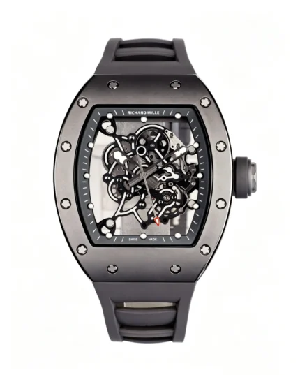 RM055 Genuine Ceramic Case Best Version Skeleton Dial Super Clone
