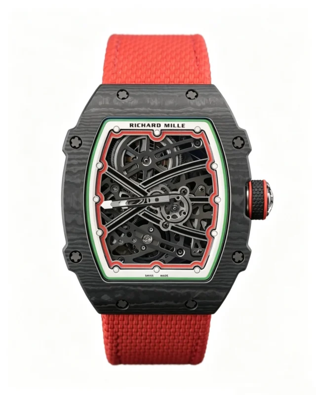 Richard Mille RM67-02 Best Version Red Strap Super Clone