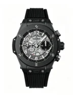 Big Bang Series Black Ceramic 42mm Skeleton Dial Super Clone