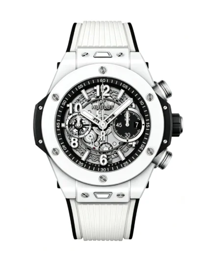 Hublot Big Bang White Ceramic Skeleton White Dial Super Clone