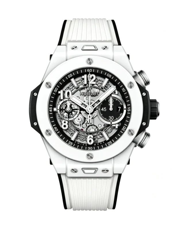 Hublot Big Bang White Ceramic Skeleton White Dial Super Clone