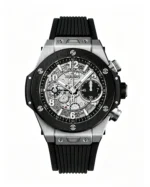 Big Bang 44mm Skeletonized Black Dial Super Clone