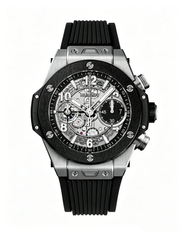 Big Bang 44mm Skeletonized Black Dial Super Clone