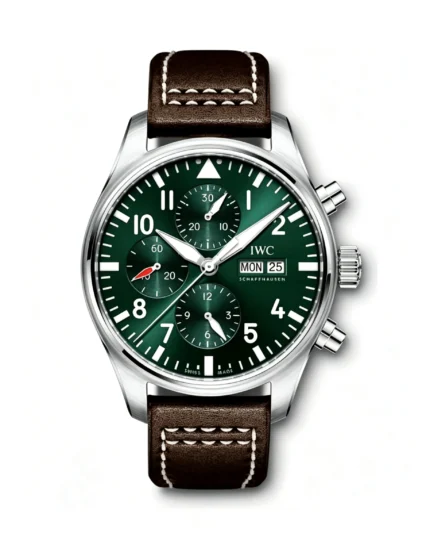 IWC Pilot's Watch IW377726 Green Dial 43mm Super Clone