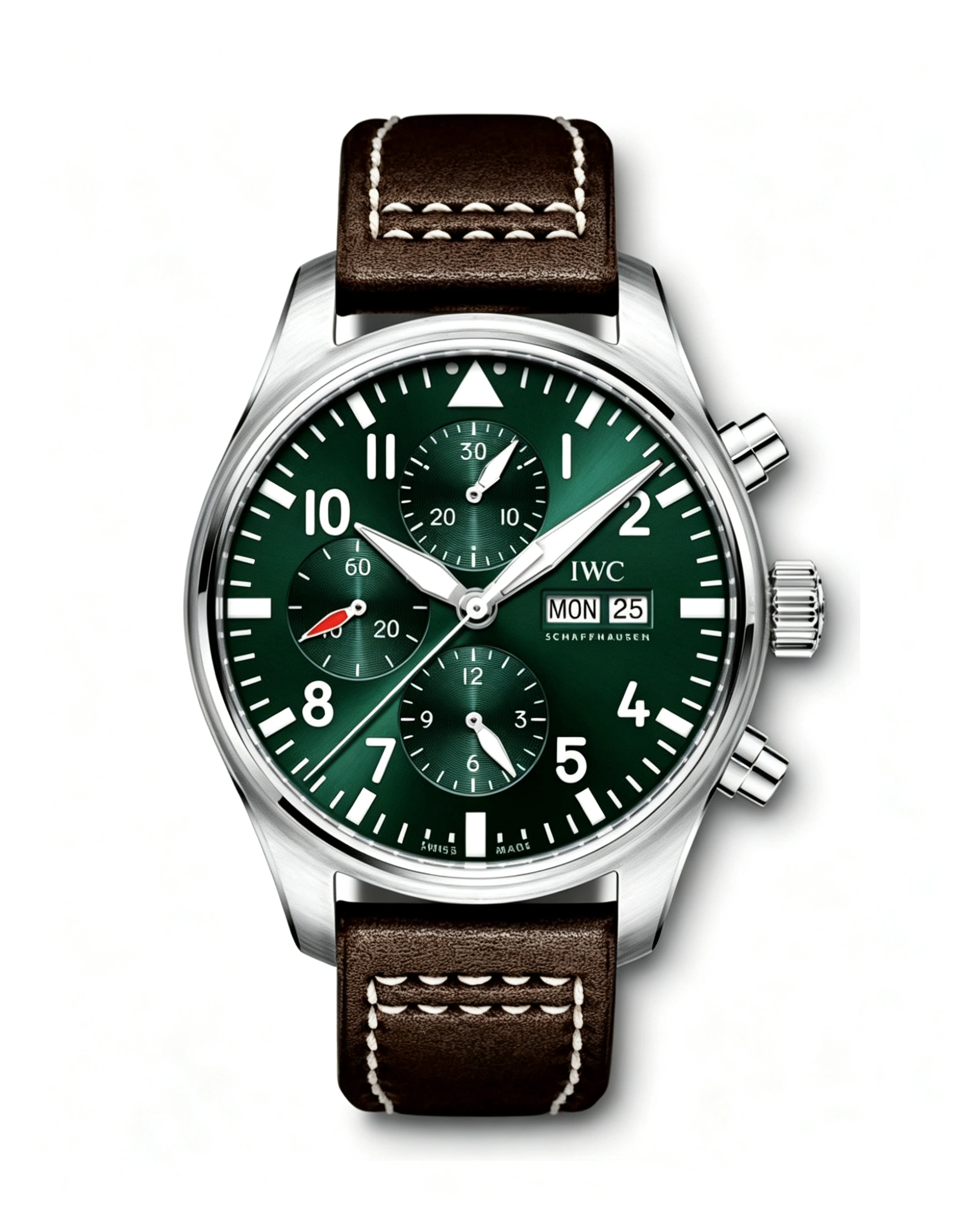 2026_06_10_22_38_09_IMG_3678 IWC Pilot's Watch IW377726 Green Dial 43mm Super Clone