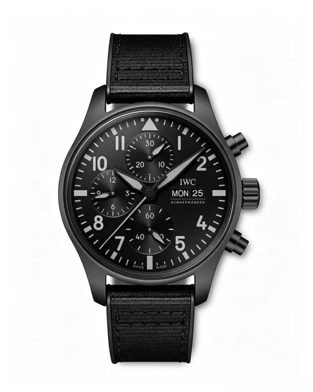IWC Pilot's Watch IW388106 Black Dial 41mm Super Clone