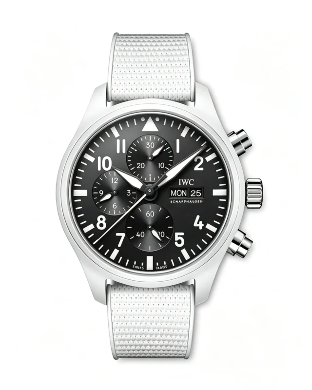 IWC Pilot's Watch IW389105 Black Dial 44mm Super Clone