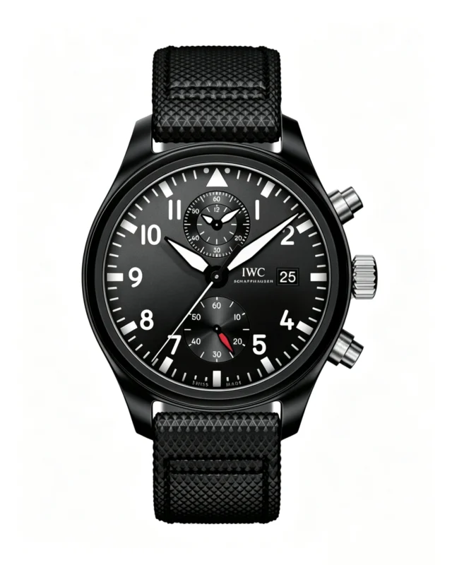 IWC Pilot's Watch IW389001 Black Dial 44mm Super Clone