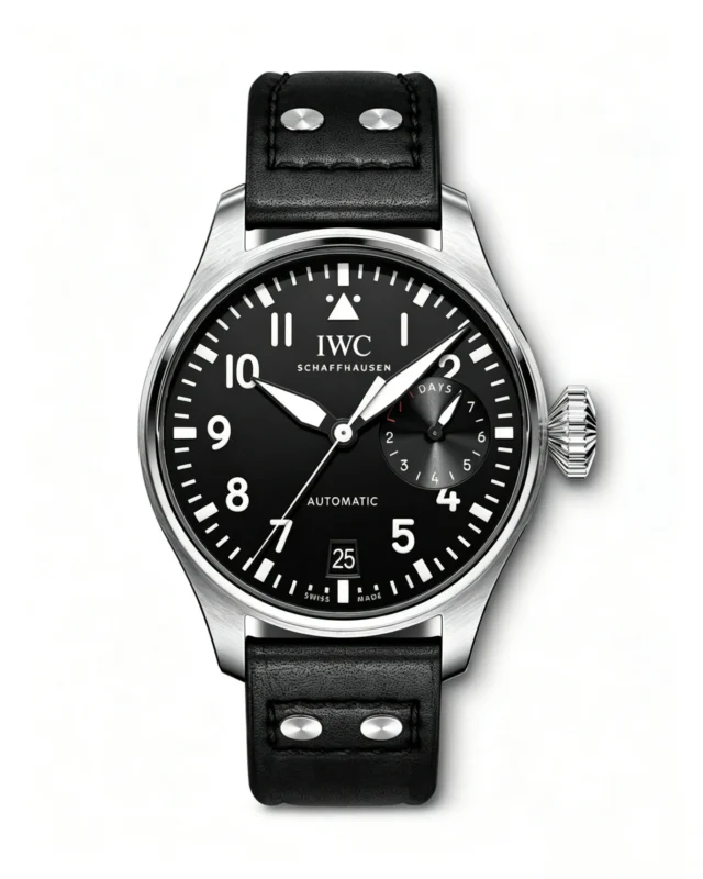IWC Pilot's Watch IW501001 Black Dial 46mm Super Clone
