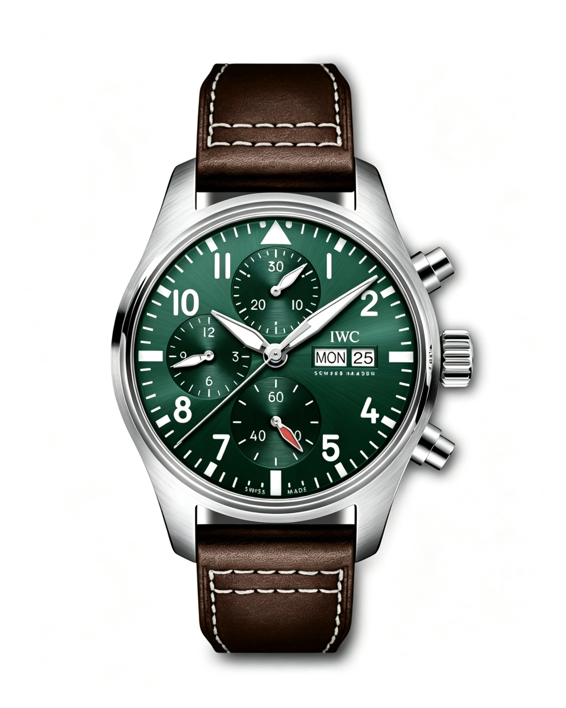 2026_06_10_22_39_35_IMG_3685 IWC Pilot's Watch IW388103 Green Dial 41mm Super Clone