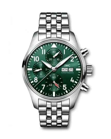 IWC Pilot's Watch IW388104 Green Dial 41mm Super Clone