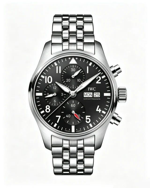 IWC Pilot's Watch IW377710 Black Dial 43mm Super Clone