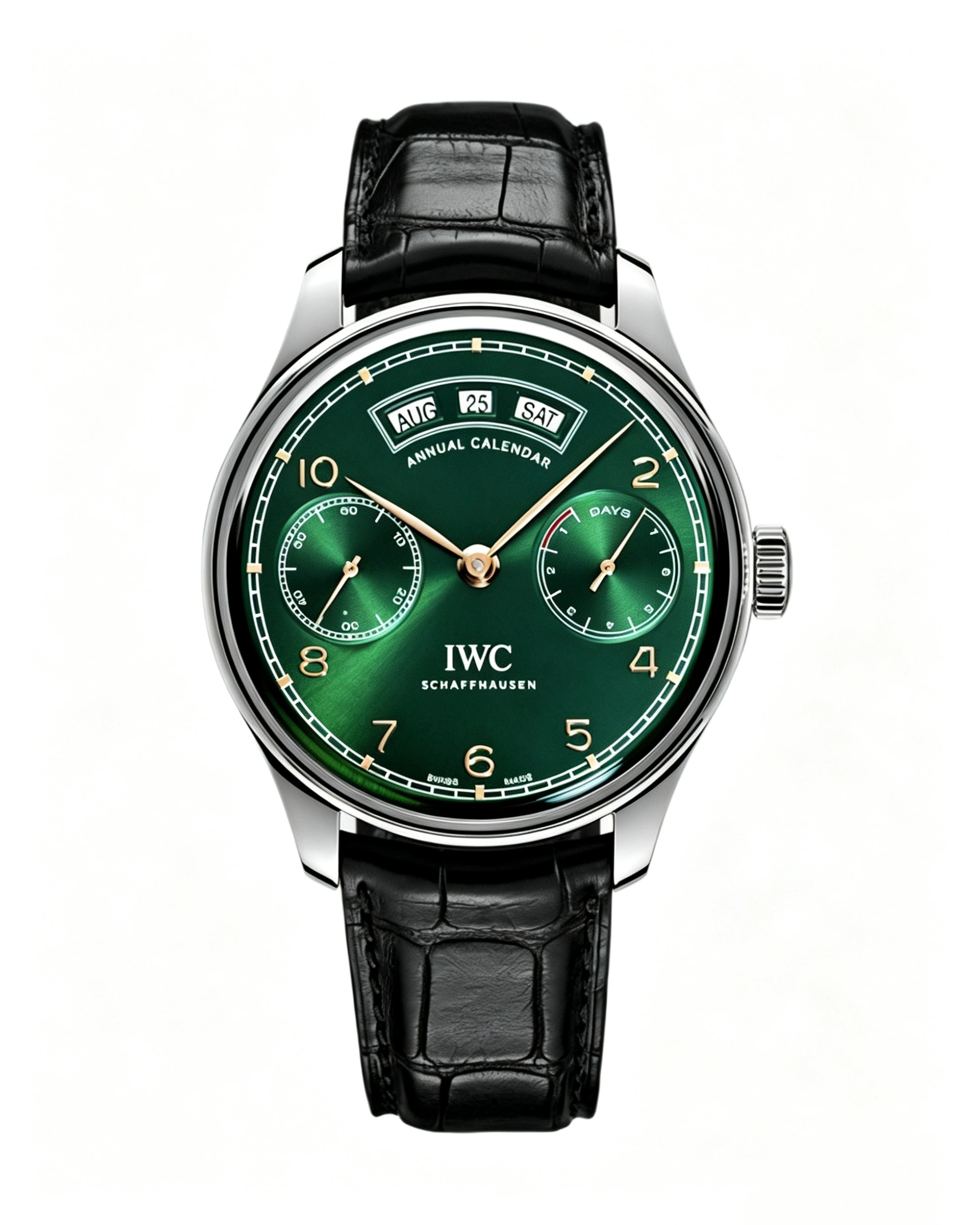 2026_06_12_01_22_32_IMG_3851 IWC Portuguese IW503510 Green Dial 44mm Super Clone