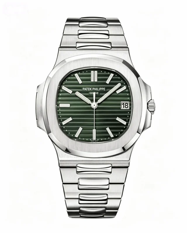 Nautilus 5711 1:1 Best Version Green Textured Dial Super Clone
