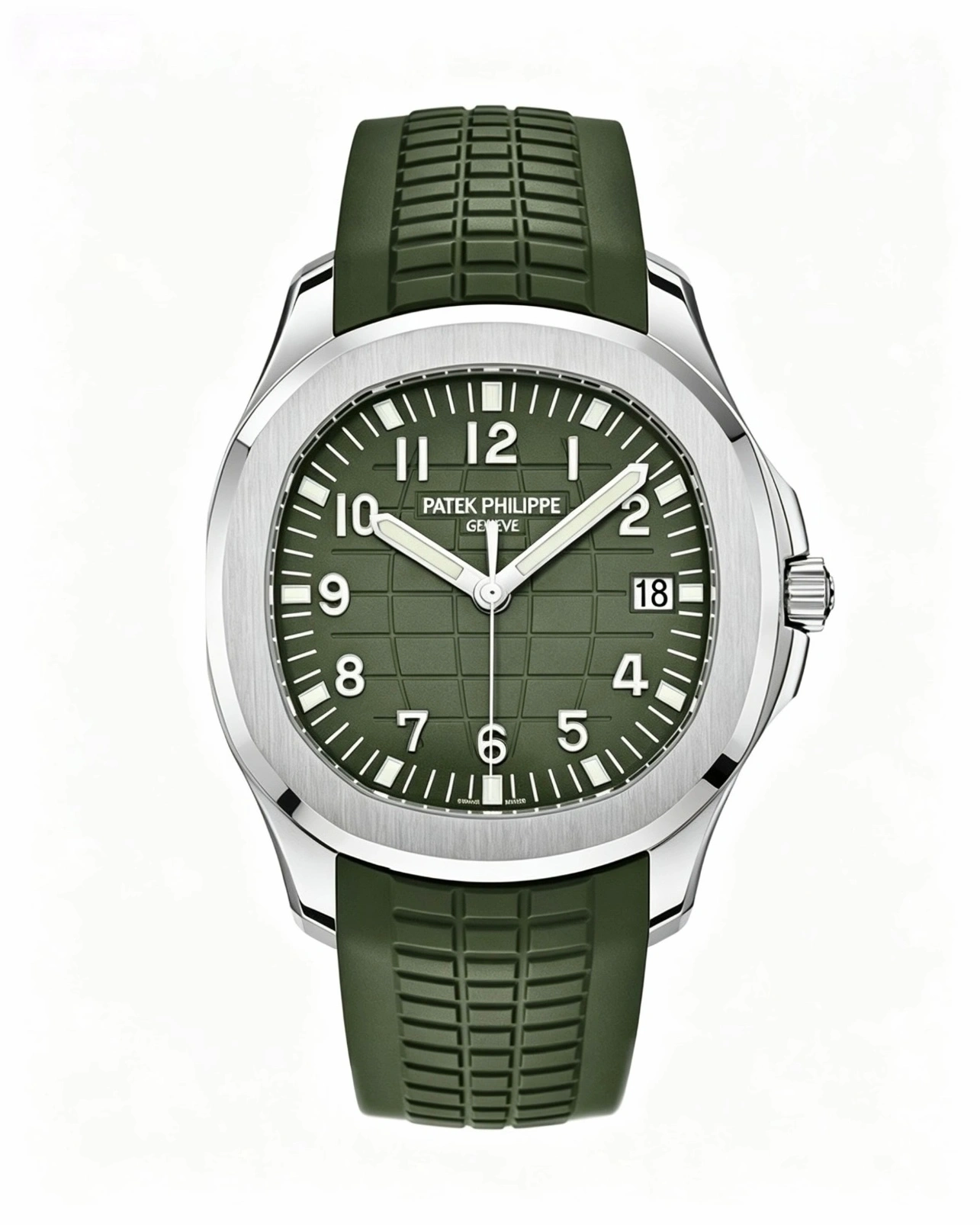 2026_06_14_01_46_20_IMG_3968 Aquanaut 5168G Best Version Khaki Green Dial Super Clone