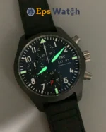 IWC Pilot's Watch IW389401 Black Dial 44mm Super Clone
