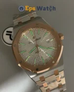 Royal Oak 15400 37mm White Textured Dial SA3120 Super Clone