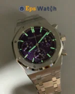 Royal Oak Chronograph 26240ST 41mm Purple Dial SH4401 Super Clone