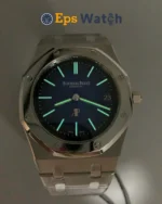 Royal Oak 15202IP 39mm Titanium Gradient Blue Textured Dial Super Clone