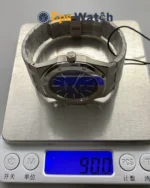 Royal Oak 15202IP 39mm Titanium Gradient Blue Textured Dial Super Clone