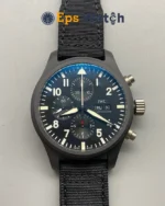 IWC Pilot's Watch IW389101 Black Dial 44mm Black Ceramic Super Clone