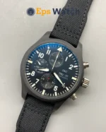 IWC Pilot's Watch IW389101 Black Dial 44mm Black Ceramic Super Clone