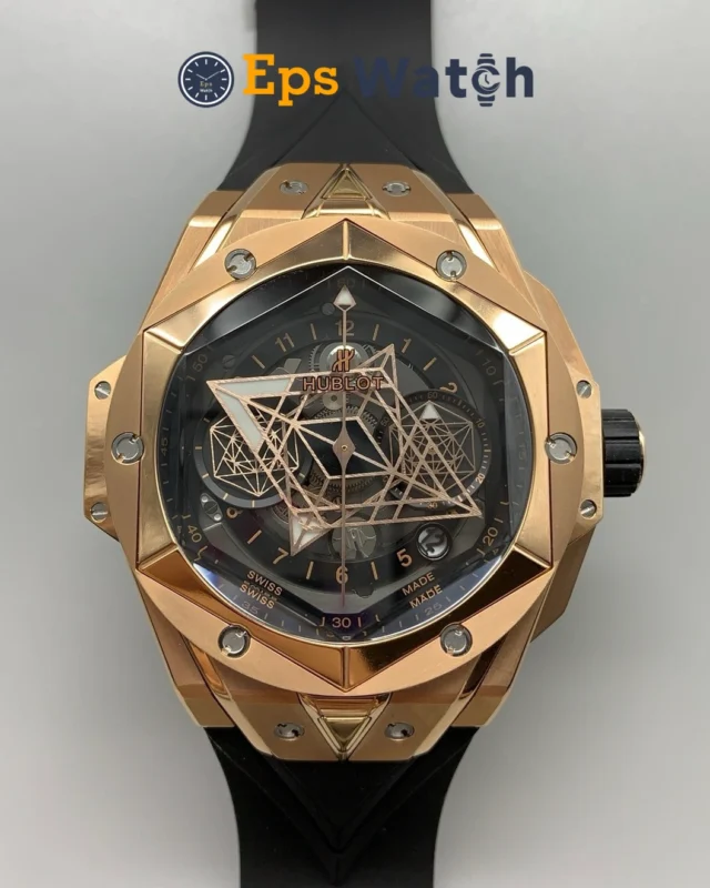 Big Bang Series 1:1 Best Version Blue Skeleton Dial Super Clone