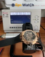 Big Bang Series Black Dial 18K Rose Gold Bezel 45mm Super Clone