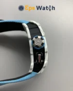 Richard Mille RM35-03 Best Version Blue Silicone Strap Super Clone