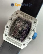 Richard Mille RM35-03 Best Version Blue Silicone Strap Super Clone