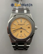 Royal Oak 15202BC 39mm Best Version Rose Gold Dial Super Clone