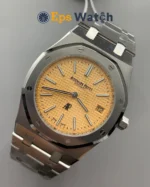 Royal Oak 15202BC 39mm Best Version Rose Gold Dial Super Clone