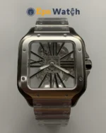 Cartier Santos Best Version 40mm Skeletonized Dial Super Clone