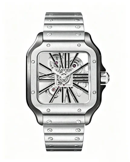 Cartier Santos Best Version 40mm Skeletonized Dial Super Clone