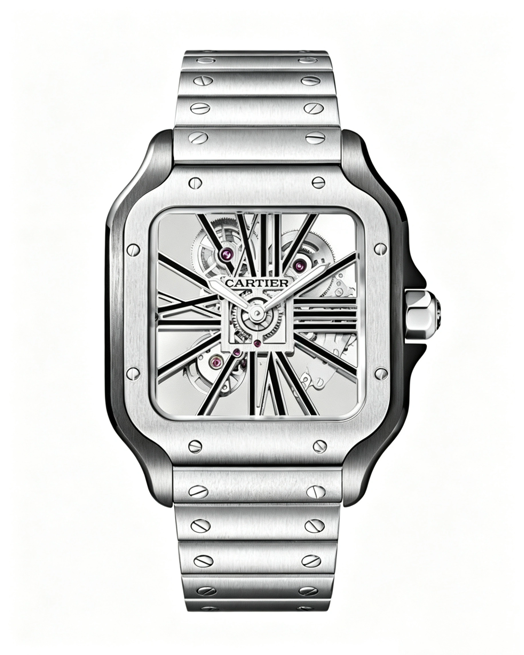 2026_06_16_01_26_34_IMG_4188 Cartier Santos Best Version 40mm Skeletonized Dial Super Clone