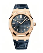 Royal Oak 15510OR 41mm Best Version Rose Gold/Blue Dial Super Clone