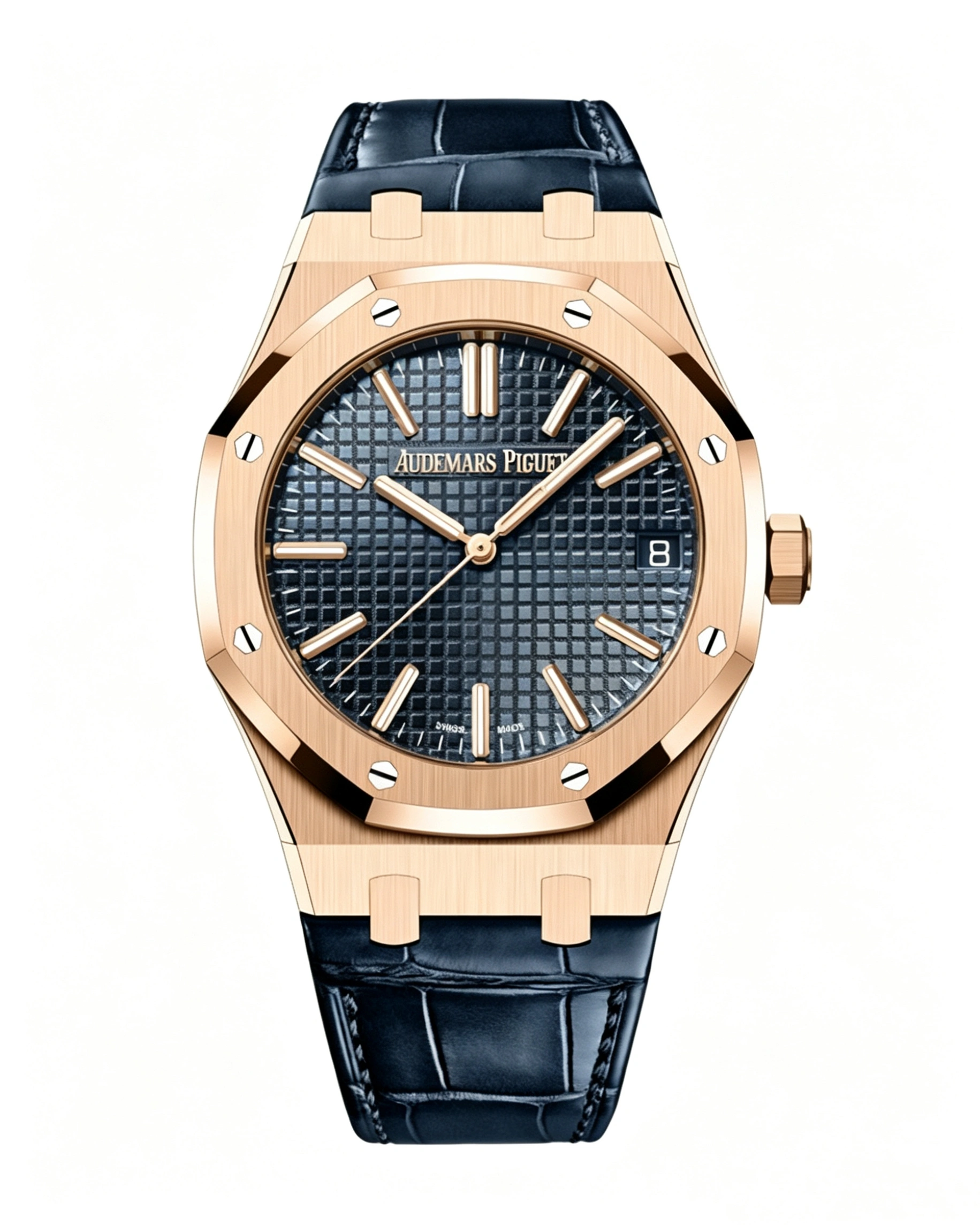 2026_06_17_00_15_34_IMG_4268 Royal Oak 15510OR 41mm Best Version Rose Gold/Blue Dial Super Clone