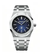 Royal Oak 15202IP 39mm Titanium Gradient Blue Textured Dial Super Clone
