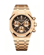 Royal Oak Chronograph 26239OR 41mm Brown Dial SA4401 Super Clone