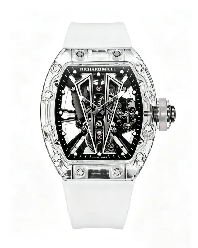 RM27-03 Crystal Skeleton Dial Tourbillon Super Clone